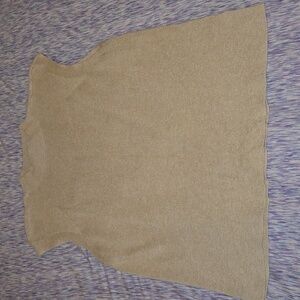 Worthington Women's Sleeveless Mock Neck Top Camel Size XL